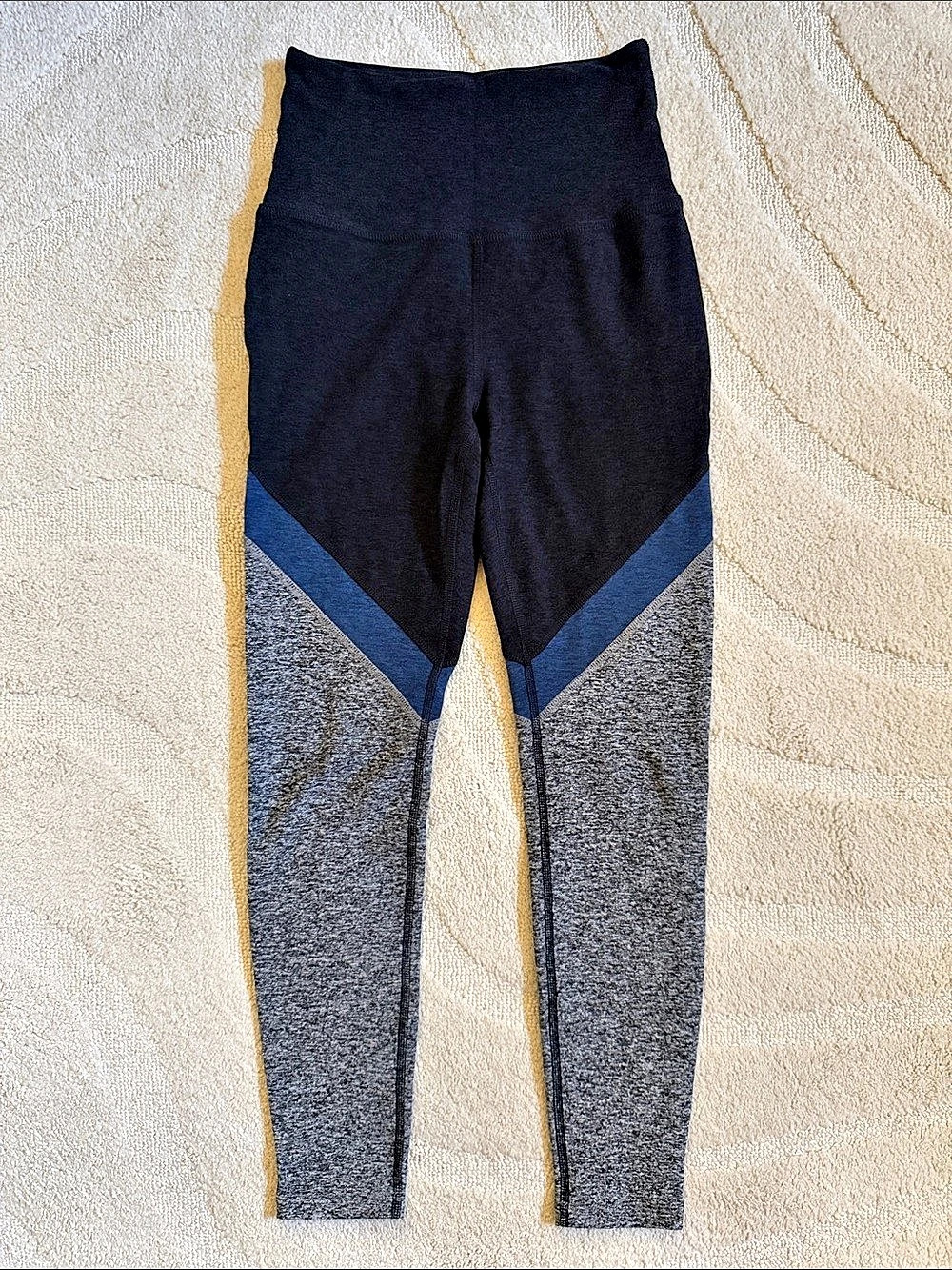 Beyond Yoga Spacedye Colorblock High Waisted Midi Leggings XS